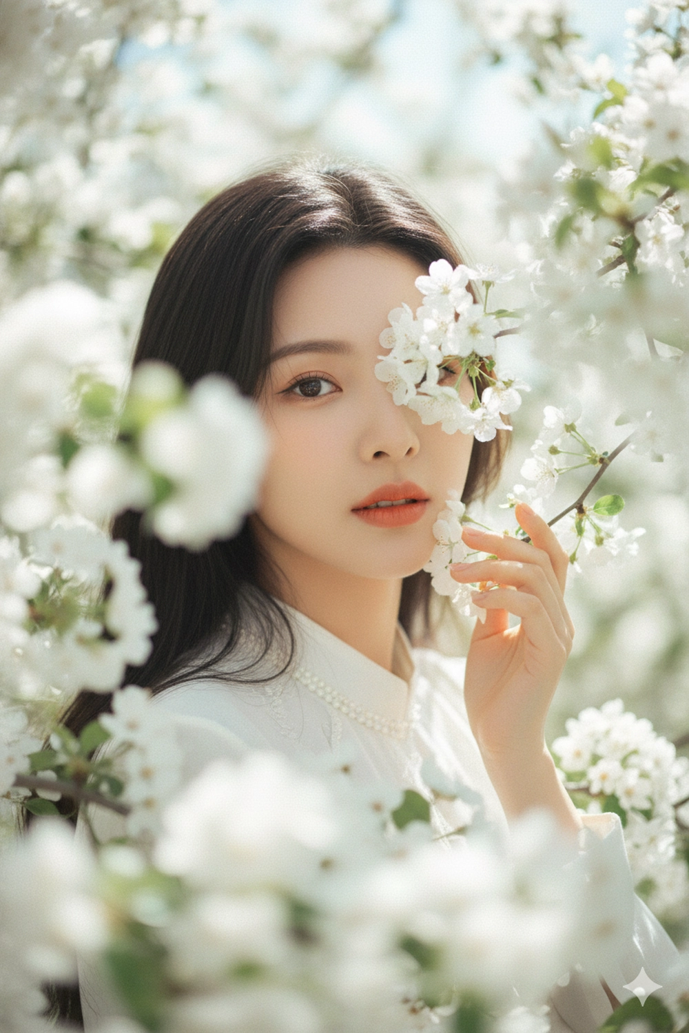 "Hóa" nàng thơ giữa vườn hoa đầy sắc màu với Gemini