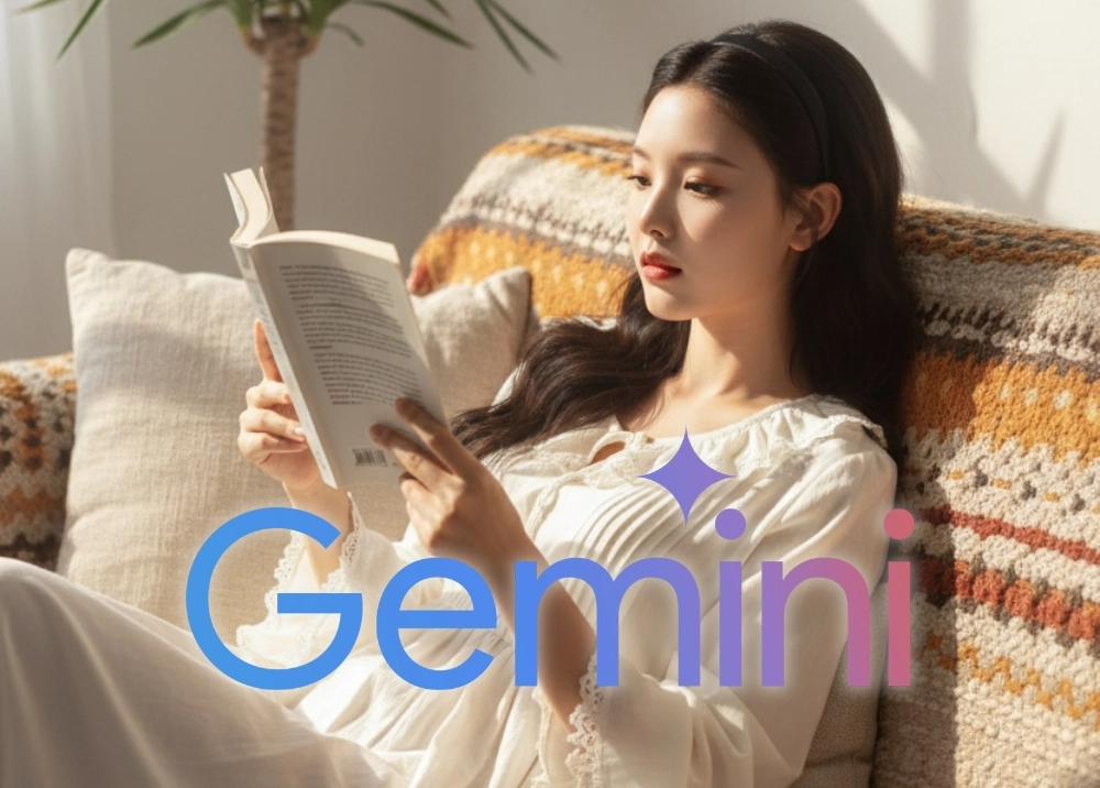 Hóa quý cô vibe cổ điển giữa nắng chiều với Gemini AI