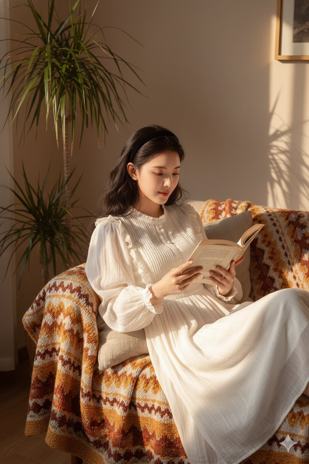 Hóa quý cô vibe cổ điển giữa nắng chiều với Gemini AI