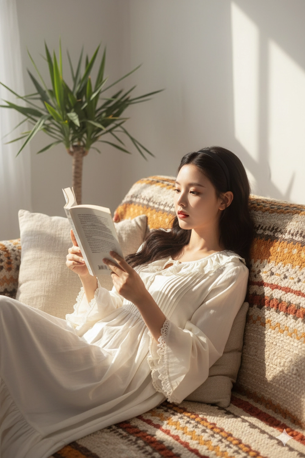 Hóa quý cô vibe cổ điển giữa nắng chiều với Gemini AI