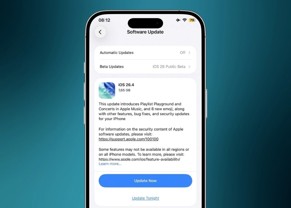 iOS 26.4 RC lộ diện: Bản chính thức cận kề?