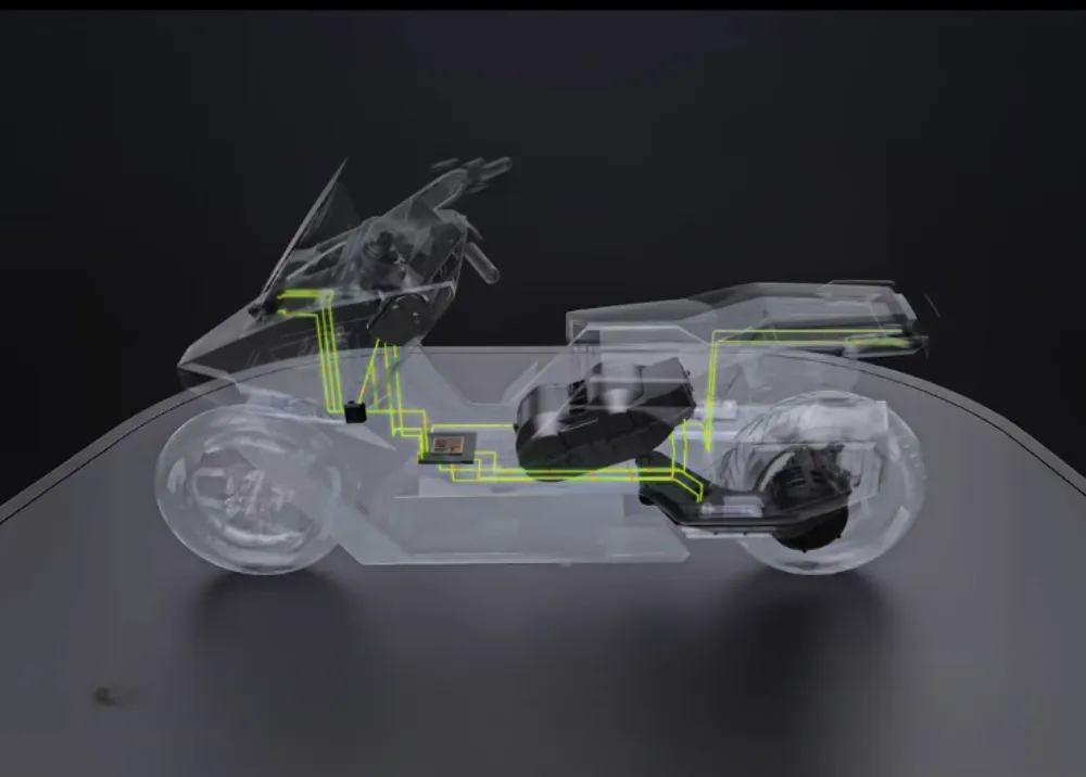 OMOWAY OMO X trình làng: Xe điện “biết nghĩ” như robot