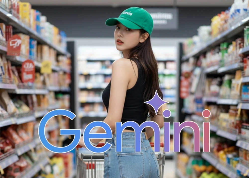 Trend hot: Prompt Gemini tạo ảnh check-in siêu thị cực ngầu