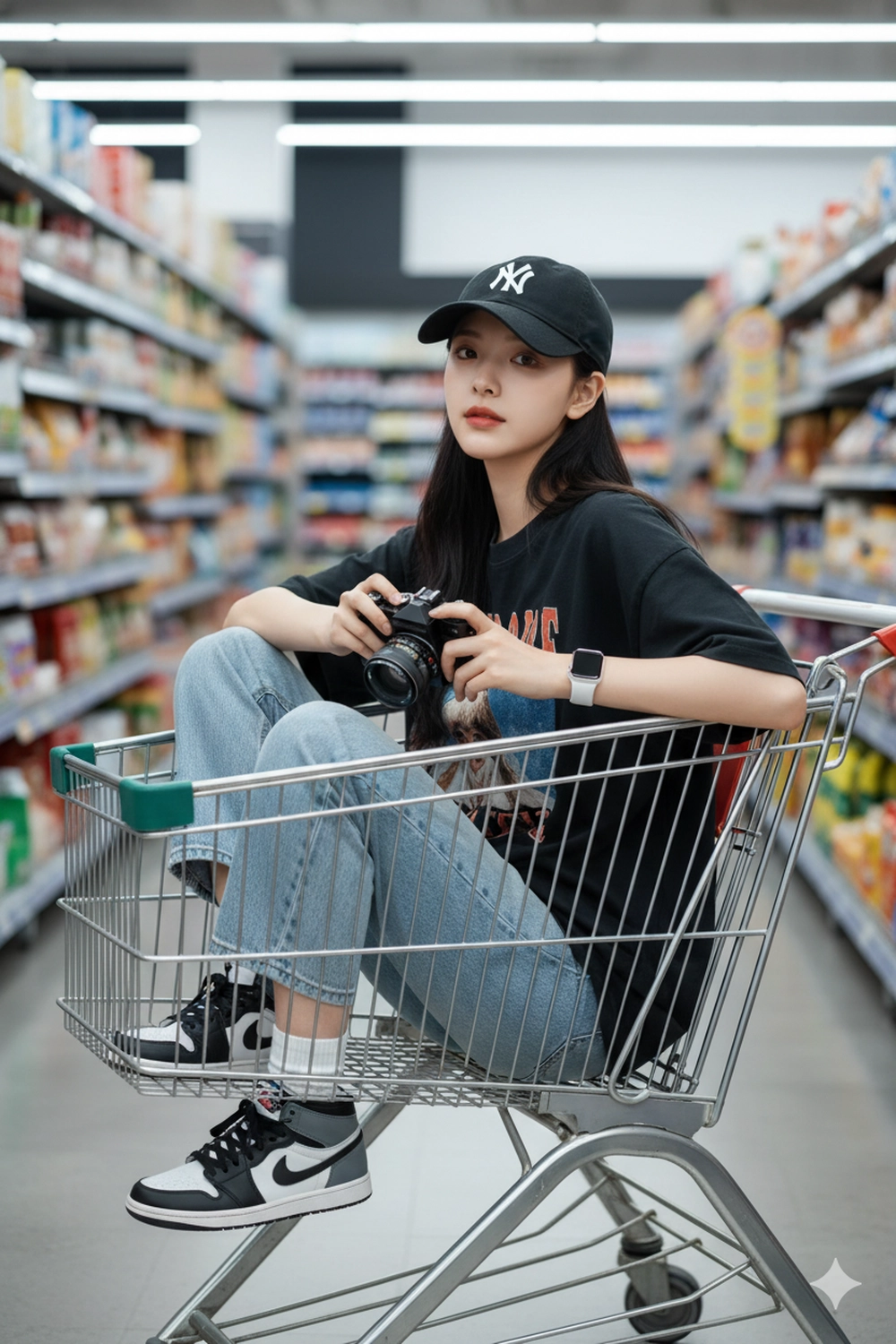 Trend hot: Prompt Gemini tạo ảnh check-in siêu thị cực ngầu