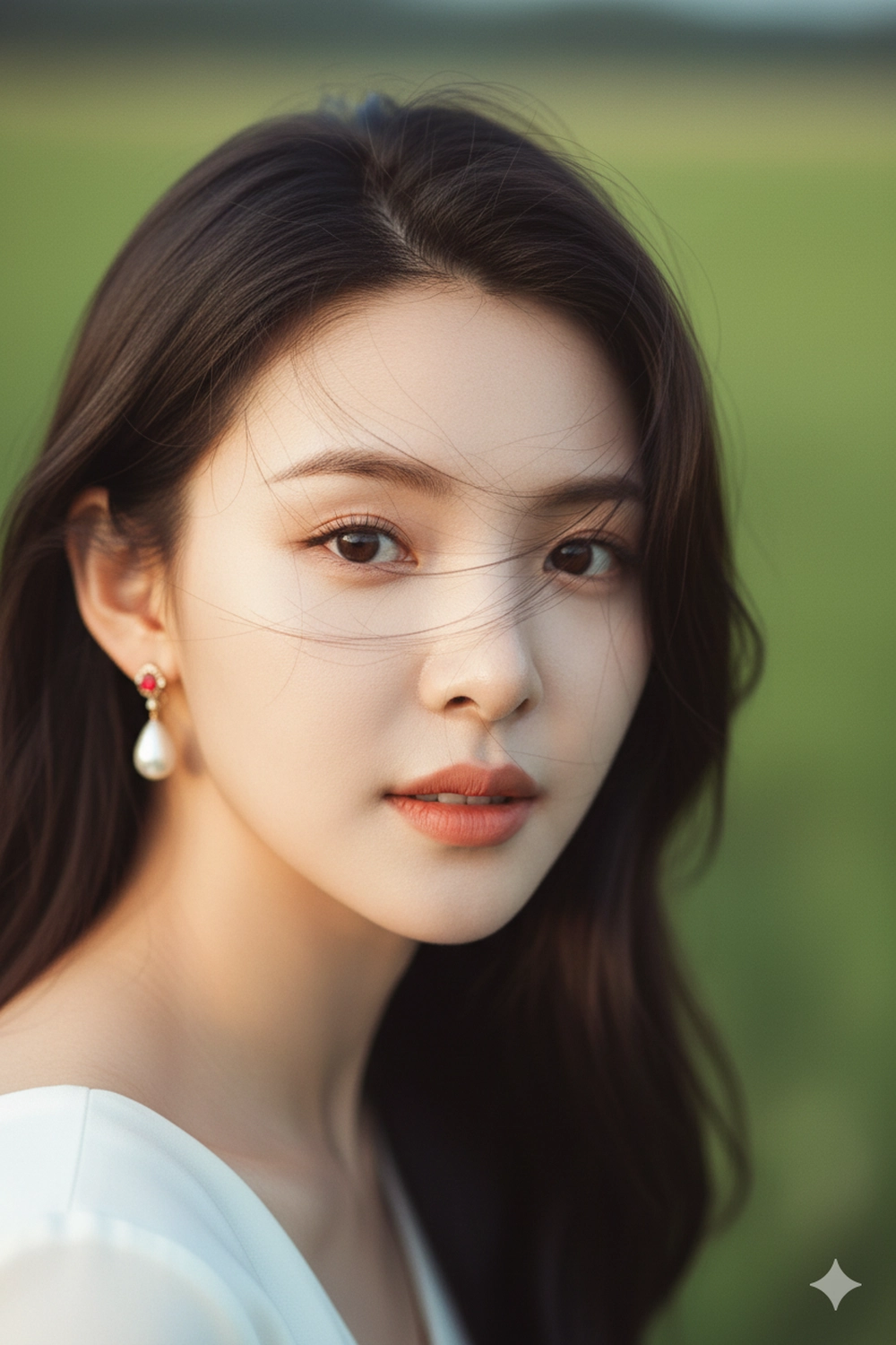 Prompt tạo ảnh nàng thơ dưới nắng vàng đẹp mê