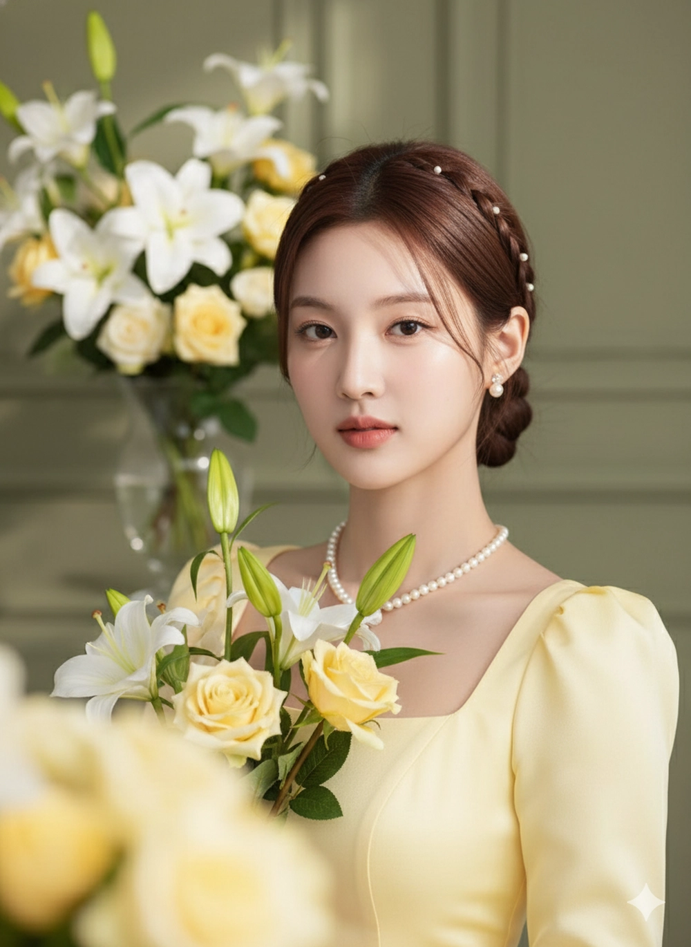 Lưu các prompt Gemini tạo ảnh nàng thơ váy vàng cực thơ, dễ dàng biến hóa phong cách và sở hữu tấm hình profile nghệ thuật đầy sức hút nhất.