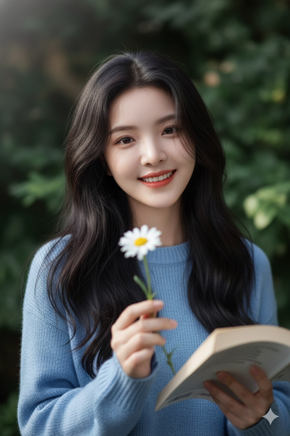 Tạo ảnh thiếu nữ vibe "thanh xuân vườn trường" với Gemini