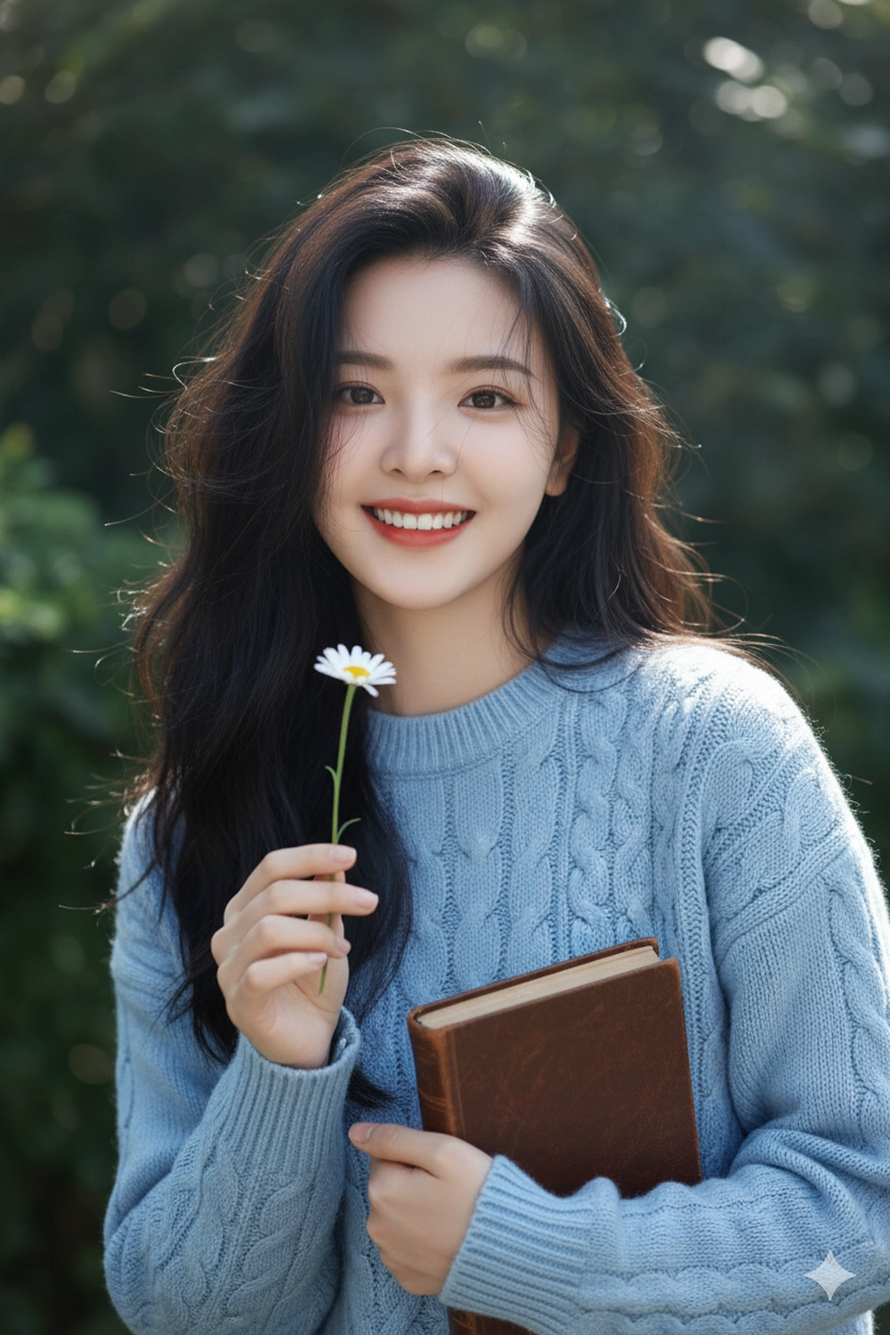 Tạo ảnh thiếu nữ vibe "thanh xuân vườn trường" với Gemini