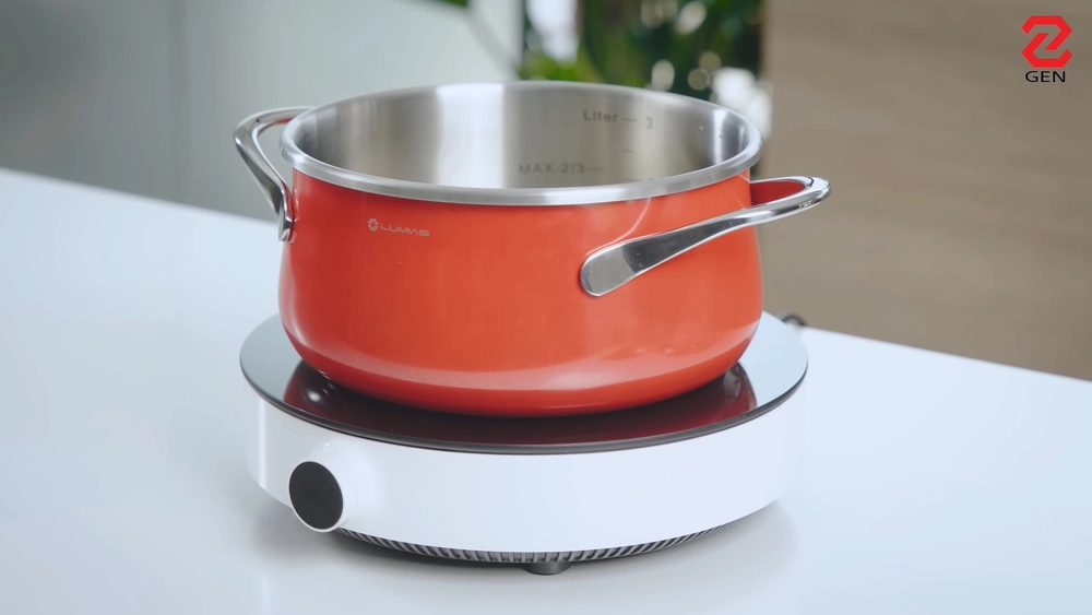 Nồi Lumias LPC-068: "1 được 2" ninh nhanh, nấu tiện