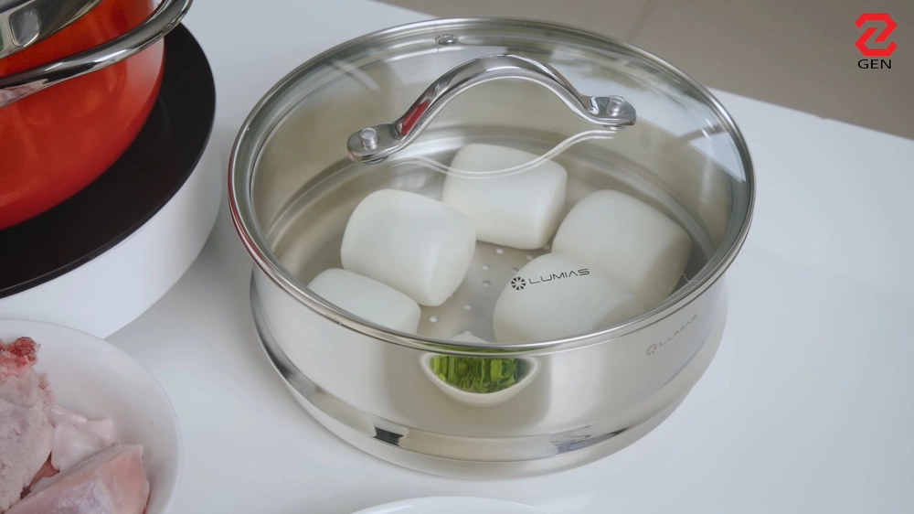 Nồi Lumias LPC-068: "1 được 2" ninh nhanh, nấu tiện