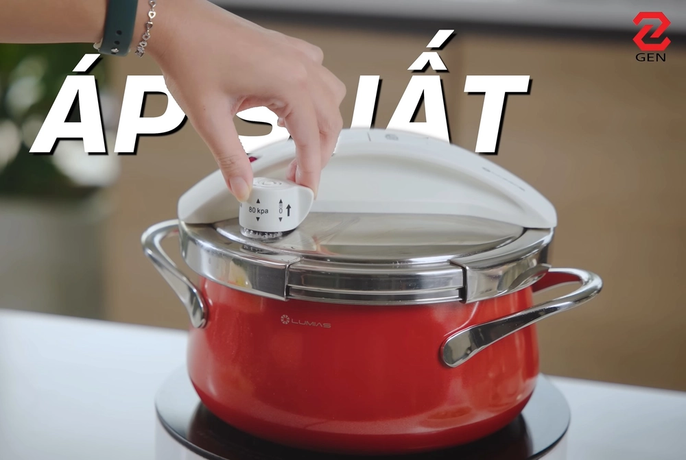 Nồi Lumias LPC-068: "1 được 2" ninh nhanh, nấu tiện