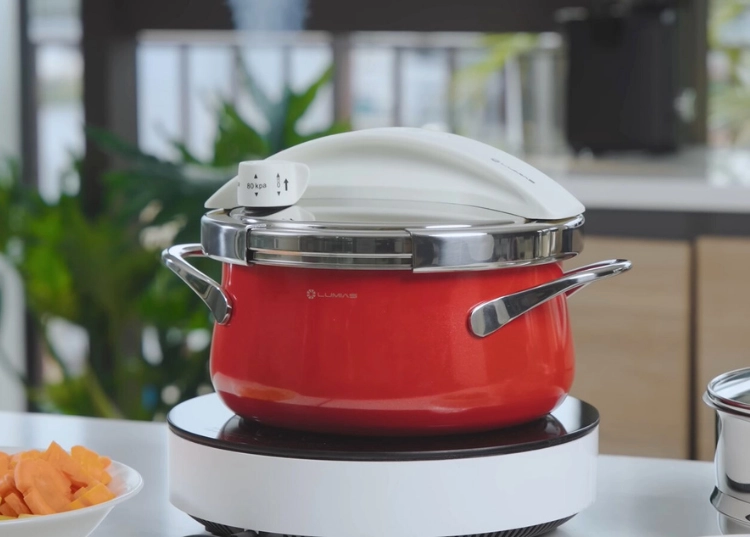 Nồi Lumias LPC-068: "1 được 2" ninh nhanh, nấu tiện