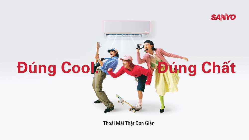 SANYO tái xuất tại Việt Nam với định vị trẻ trung