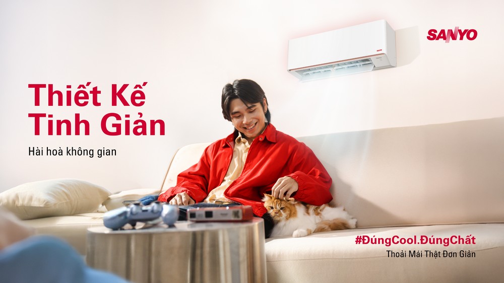 SANYO tái xuất tại Việt Nam với định vị trẻ trung