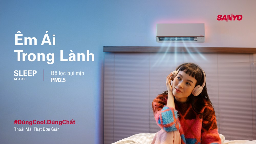 SANYO tái xuất tại Việt Nam với định vị trẻ trung