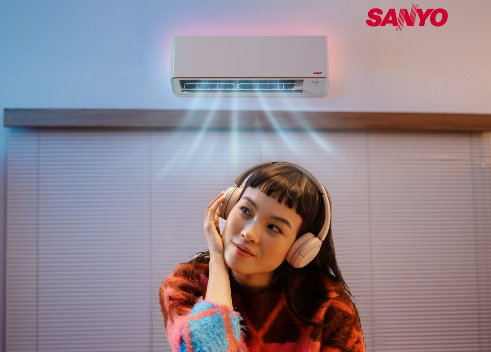 SANYO trở lại Việt Nam với điều hòa mới
