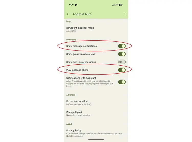 5 tính năng Android Auto phải tắt để lái xe an toàn hơn