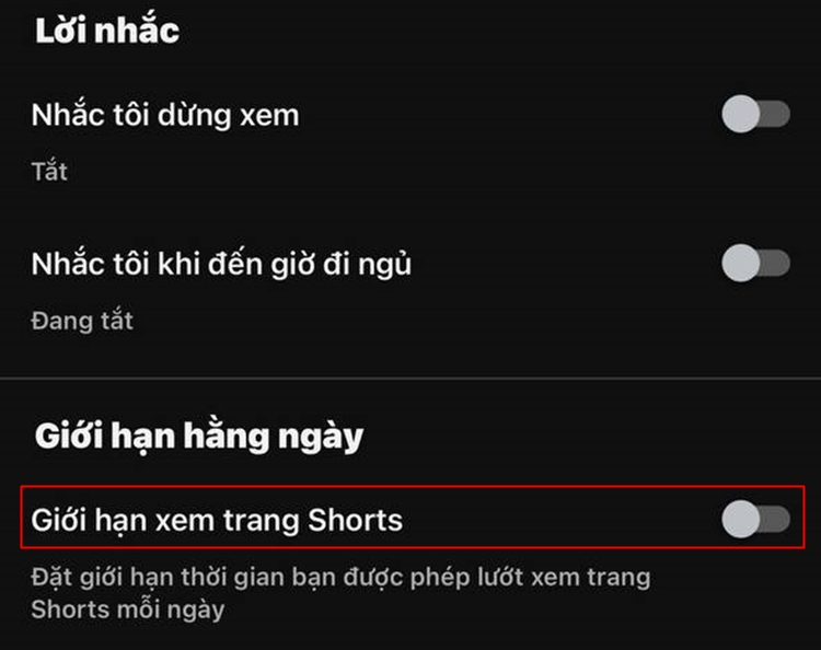 Cách chặn YouTube Shorts cực dễ trên iPhone