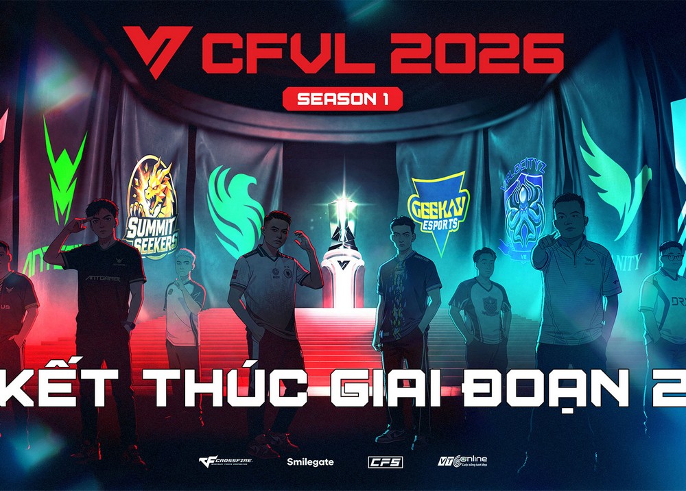 CFVL 2026 Season 1: Lộ diện 6 "hào kiệt" vào Playoffs – Cuộc đua đến ngôi vương rực lửa