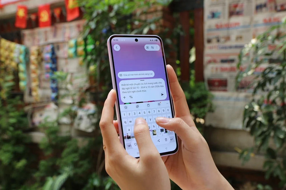 Chụp ảnh nét, chỉnh ảnh chuẩn, nghỉ lễ cùng Galaxy A57 5G