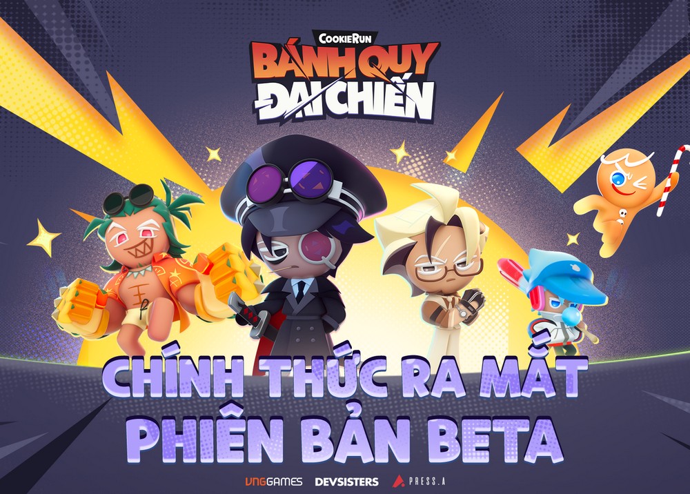 CookieRun: Bánh Quy Đại Chiến ra mắt phiên bản Beta
