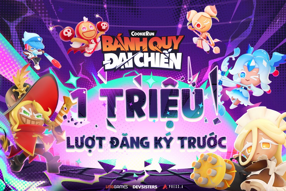 CookieRun: Bánh Quy Đại Chiến ra mắt phiên bản Beta