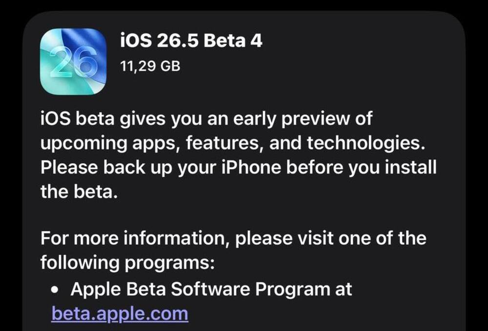 Dòng iPhone nào nên cài iOS 26.5 Beta 4 lúc này?