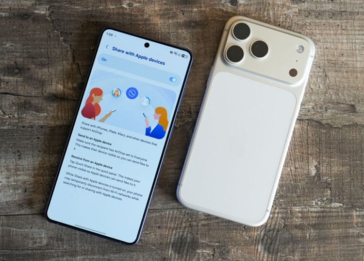 Danh sách đầy đủ các dòng Samsung dùng được AirDrop