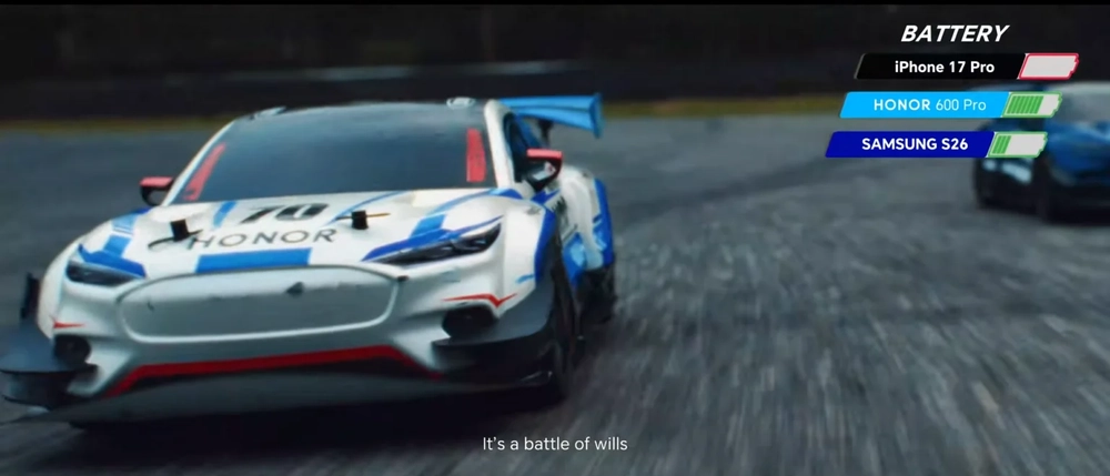 HONOR 600 Pro "đọ" pin với iPhone 17 Pro và Galaxy S26