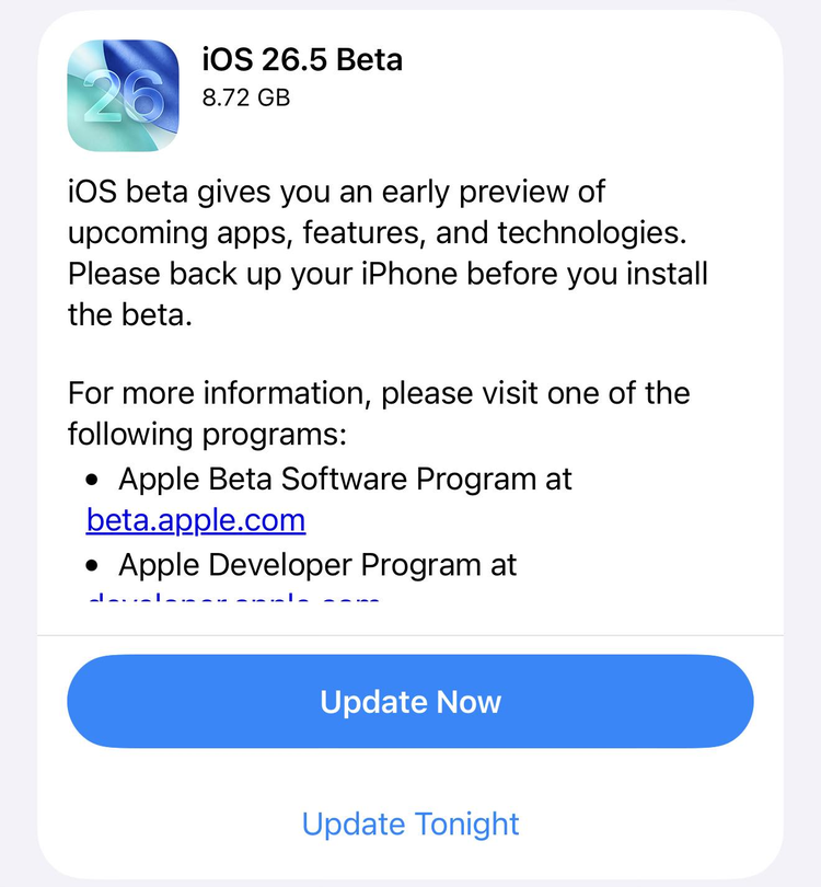 iOS 26.5 Beta 1 ngập lỗi, người dùng luyến tiếc iOS 26.4