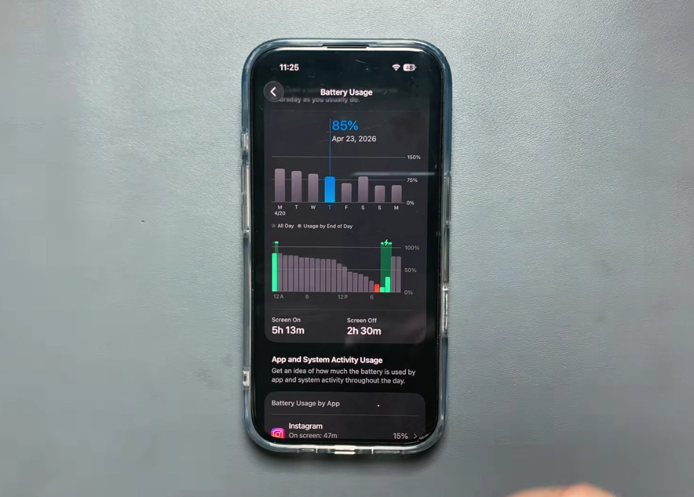 Review iOS 26.5 Beta 4: Tập trung ổn định, pin chưa ấn tượng