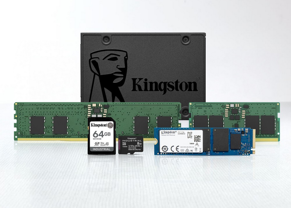 Kingston đẩy mạnh giải pháp bộ nhớ công nghiệp