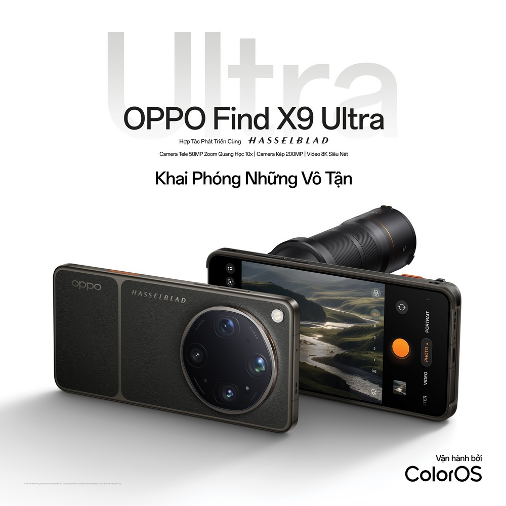 OPPO sắp ra mắt Find X9 Ultra và Find X9s tại Việt Nam