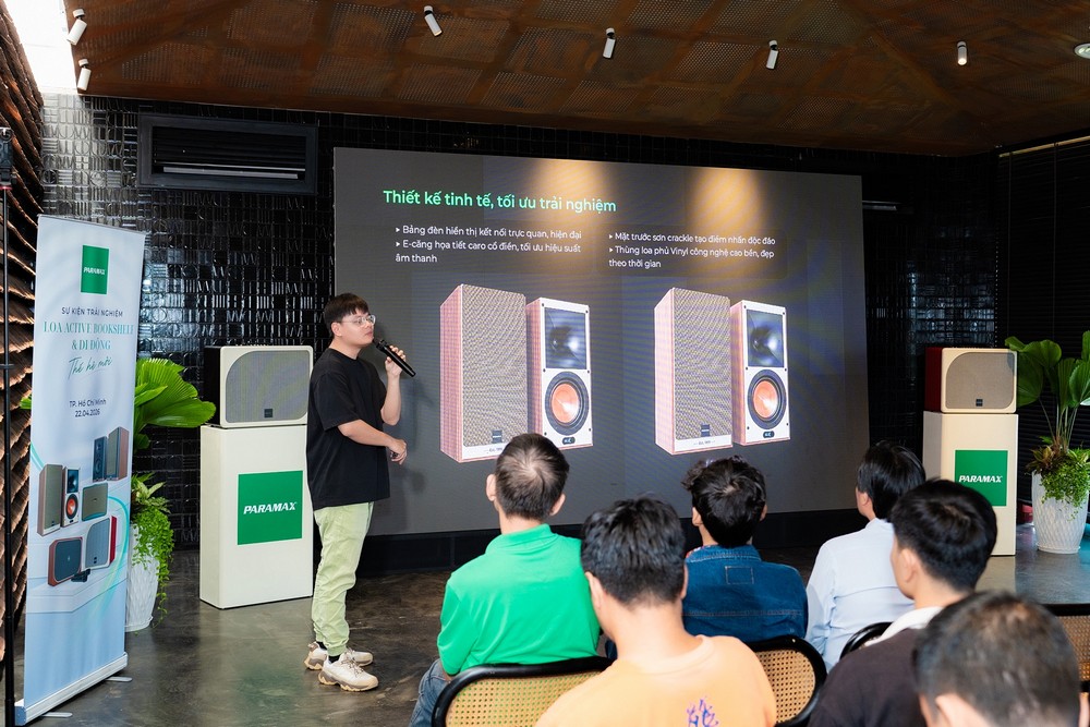 PARAMAX nâng tầm trải nghiệm âm thanh tại gia