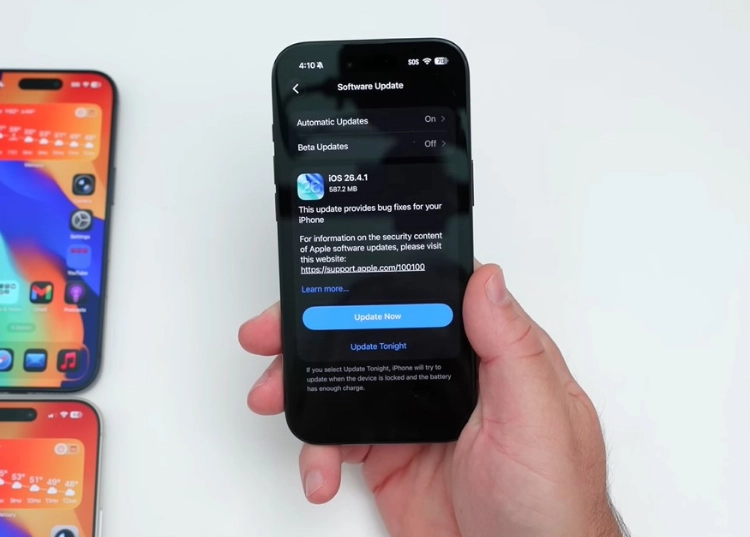 Review iOS 26.4.1: Cứu cánh cho iPhone nóng máy, hao pin?