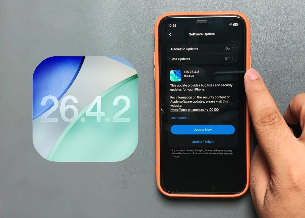Review iOS 26.4.2: Pin tốt hơn nhiều, fix loạt lỗi