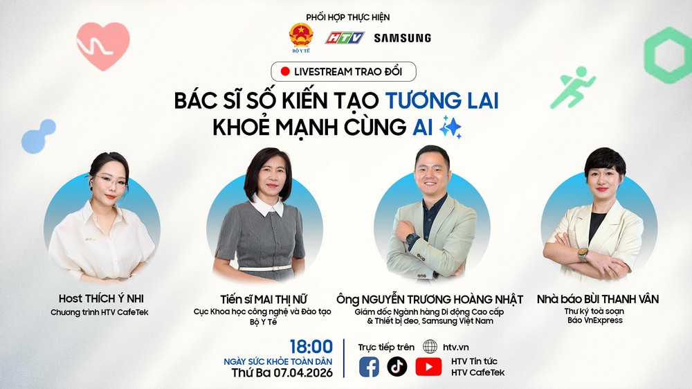 Samsung thúc đẩy chăm sóc sức khỏe bằng AI