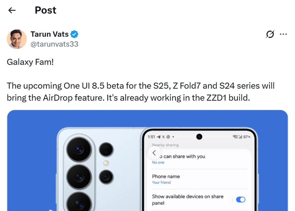 Tính năng hay nhất của iPhone sắp có mặt trên Galaxy cũ