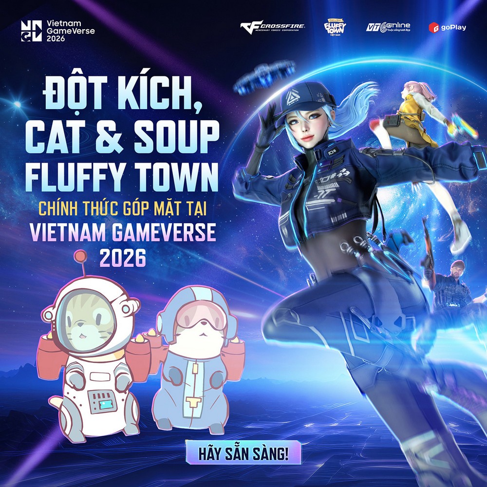 GoPlay đưa Đột Kích và Cats & Soup đến Vietnam Gameverse 2026