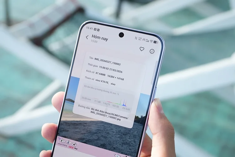 vivo V70 FE - “trợ lý du lịch” mới xứng đáng sở hữu