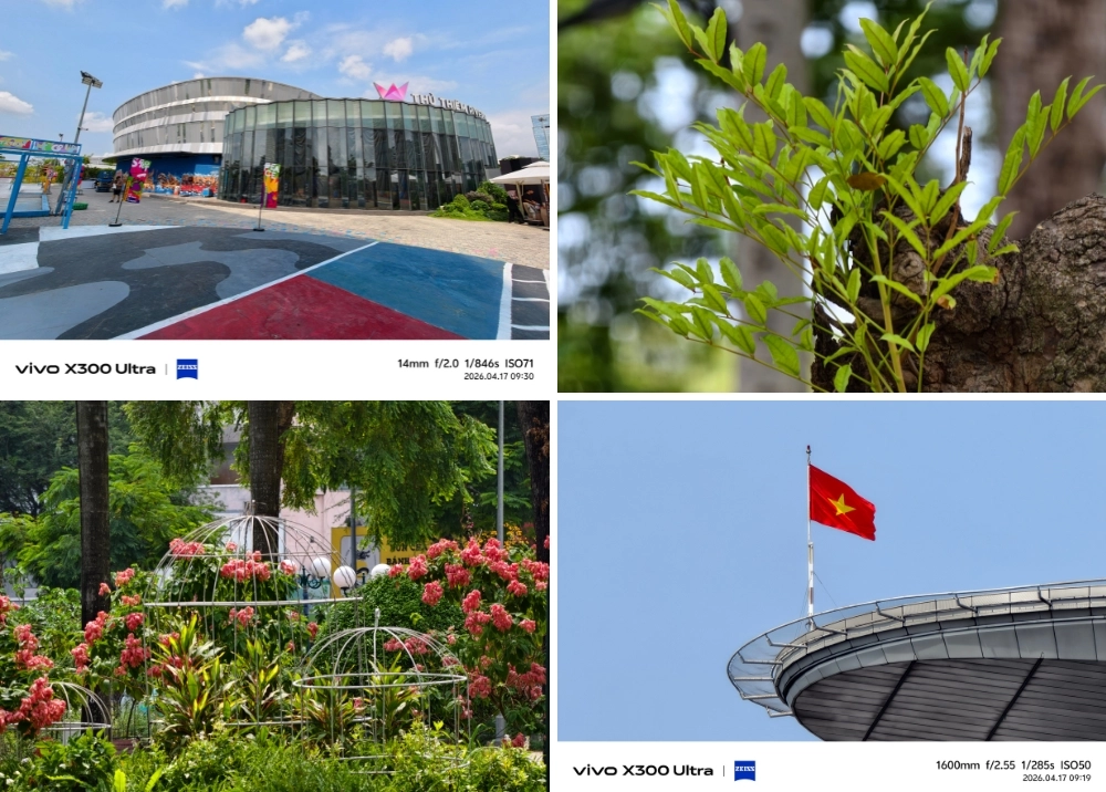 vivo X300 Ultra: "Trùm cuối" nhiếp ảnh di động với bộ ống kính quang học đỉnh cao