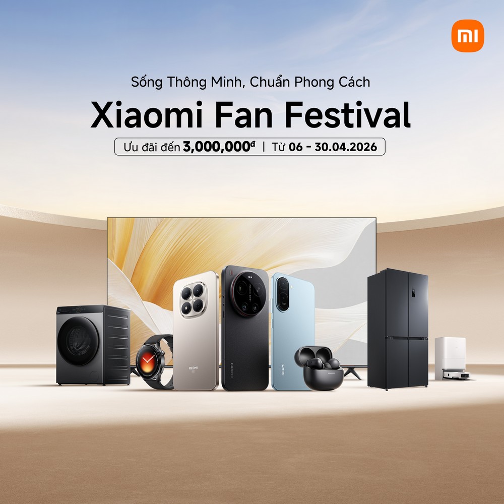 Xiaomi Fan Festival 2026: Ưu đãi toàn hệ sinh thái