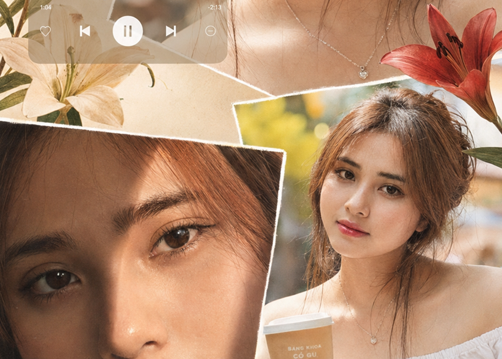 1 phút có ngay ảnh collage retro bằng câu lệnh AI cực dễ