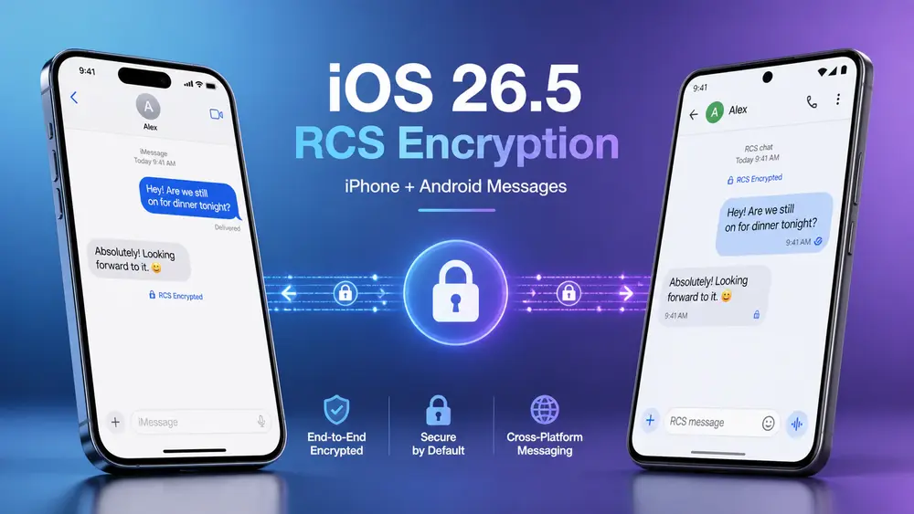 Cách thiết lập nhắn tin mã hóa đầu cuối giữa iPhone và Android