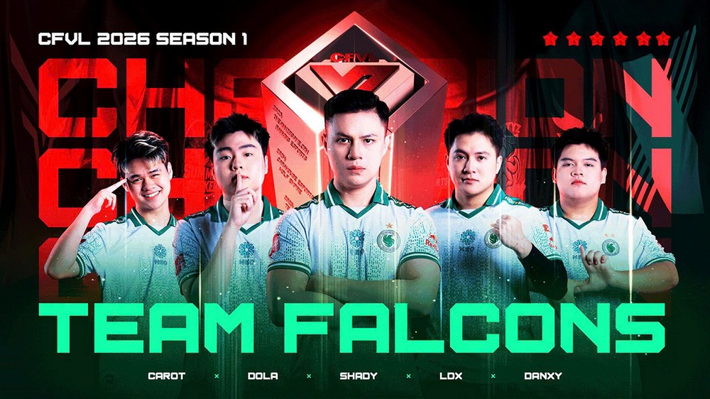 Chức vô địch thứ 5 liên tiếp và lời khẳng định của Team Falcons