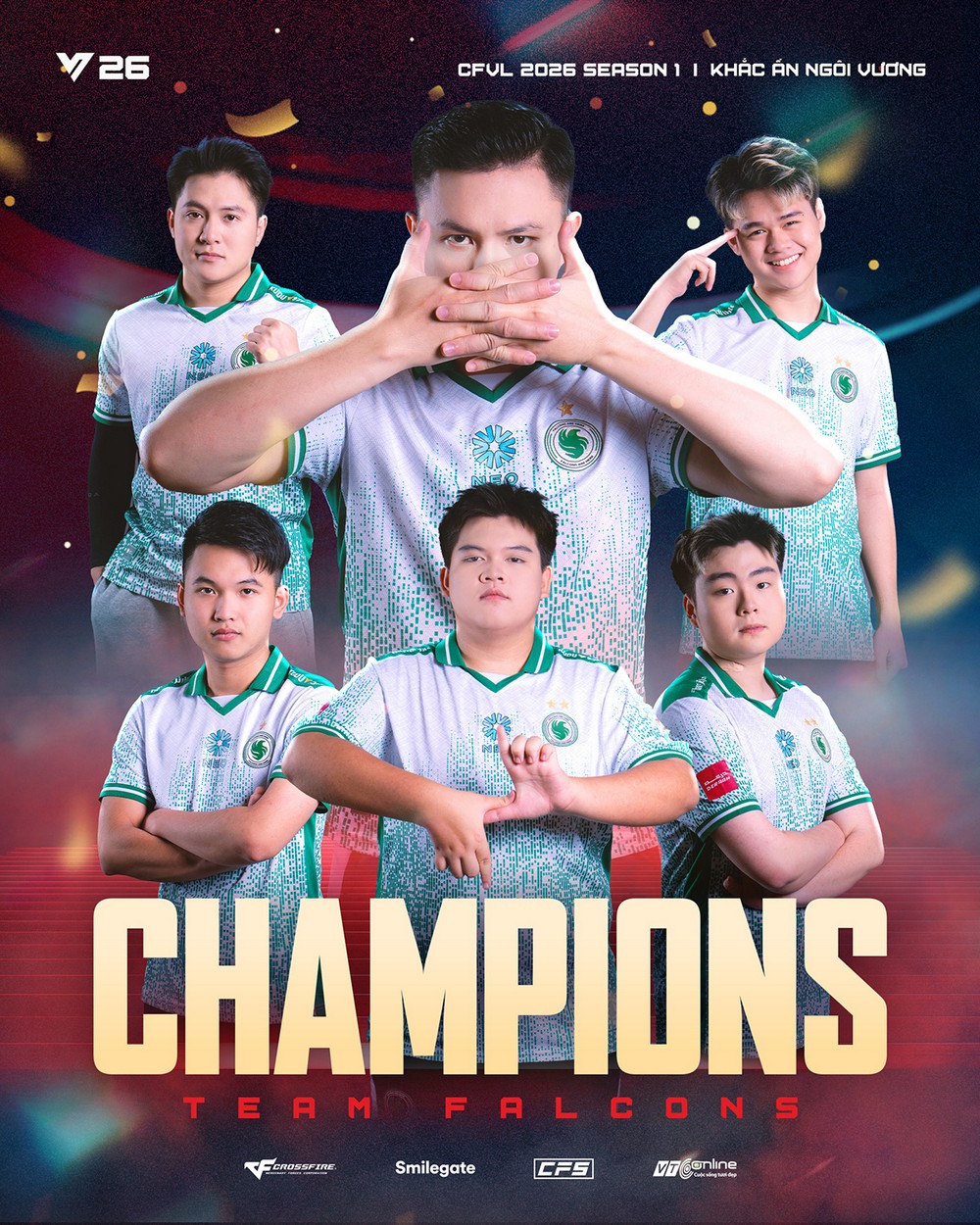 Chức vô địch thứ 5 liên tiếp và lời khẳng định của Team Falcons