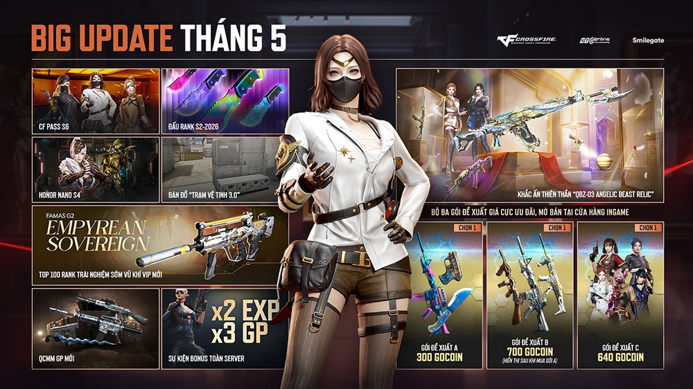 Crossfire giới thiệu đồng thời Đấu Rank season 30 và Nano Rank season 4