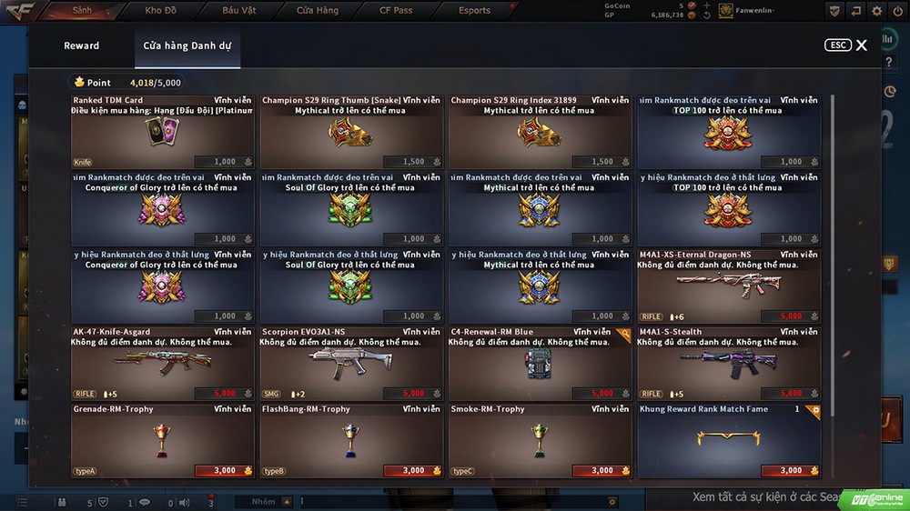 Crossfire giới thiệu đồng thời Đấu Rank season 30 và Nano Rank season 4