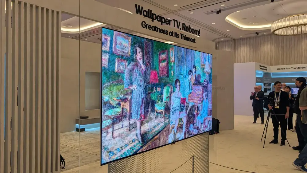 Đánh giá TV LG OLED evo AI W6 mỏng như giấy dán tường