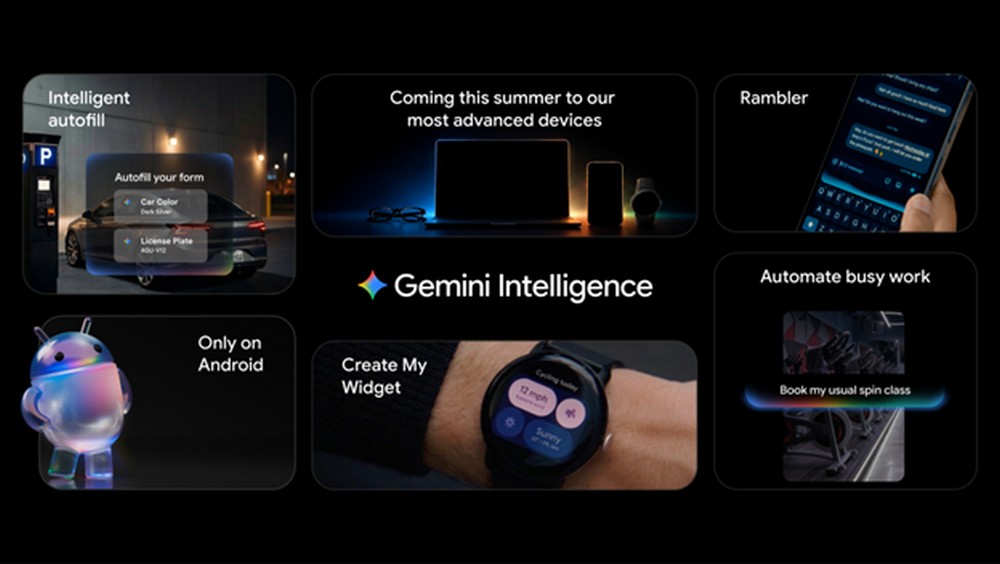 Gemini Intelligence nâng cấp Android toàn diện